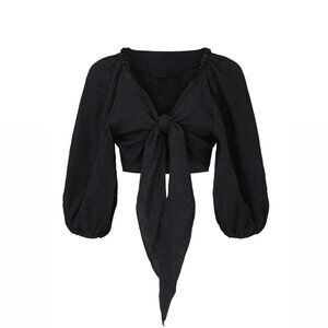 FLYNN SKYE - Tiff Crop Top - Black